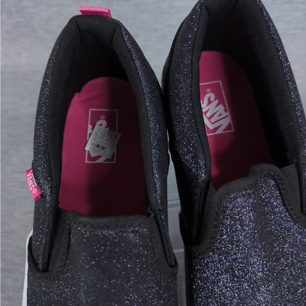 2x 👯‍♀️Host Pick⚡️Vans Asher Glitter Slip-on Shoes - Picture 11 of 16